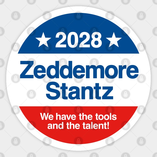 Zeddemore Stantz 2028 Sticker by Ecto Girl